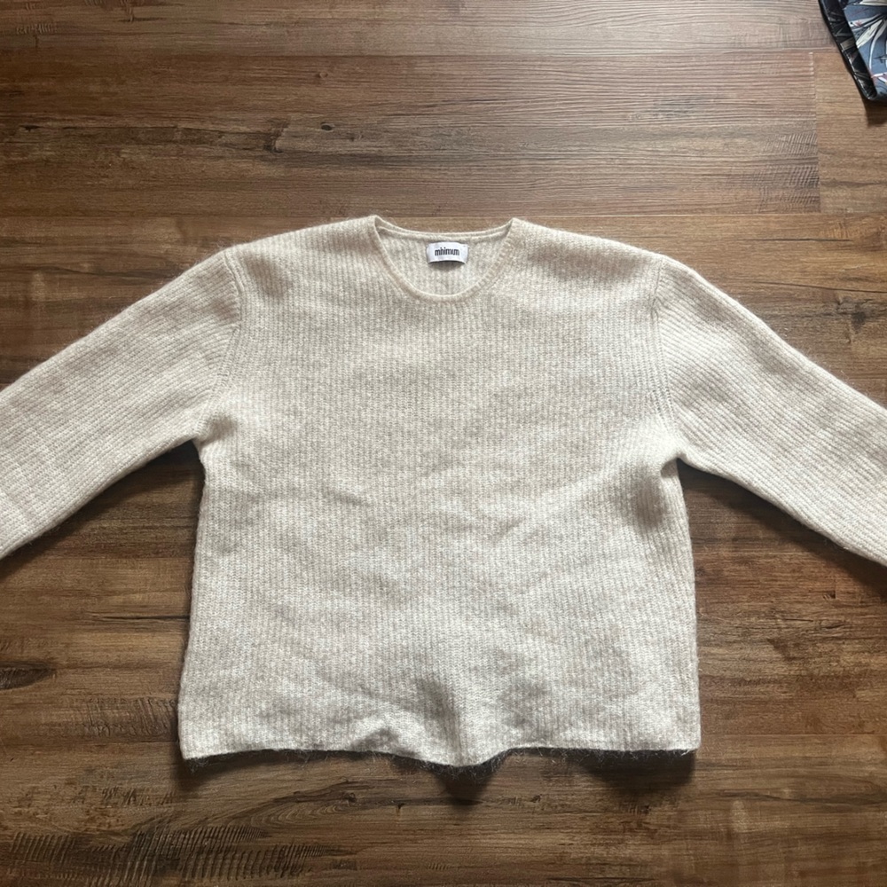 Mohair Cream Sweater